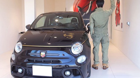 アバルト 595 スコルピオーネオーロ